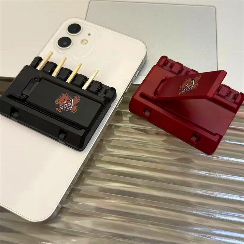 Mobile phone holder matchbox