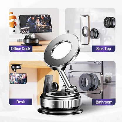 🏆Flash Sale⚡ 50K+ SOLD! Almost Gone-💥Retractable Car Phone Mount - 360° Magnetic Holder