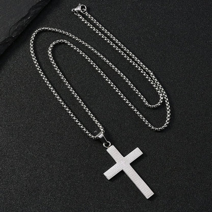 Easter’s Hot Selling & 🔥🔥Lord‘s Prayer Scibble Cross Necklace