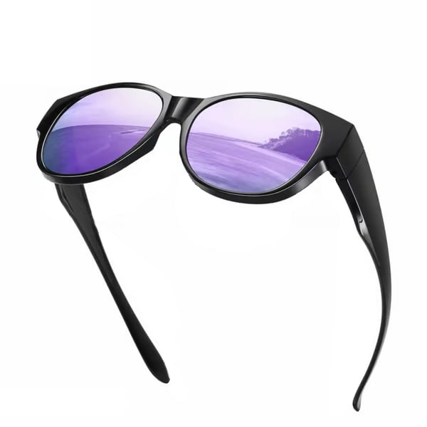 📢😎 2025 New Polarized UV400 Protection Trendy Round Cat-eye Sunglasses 😺🕶️