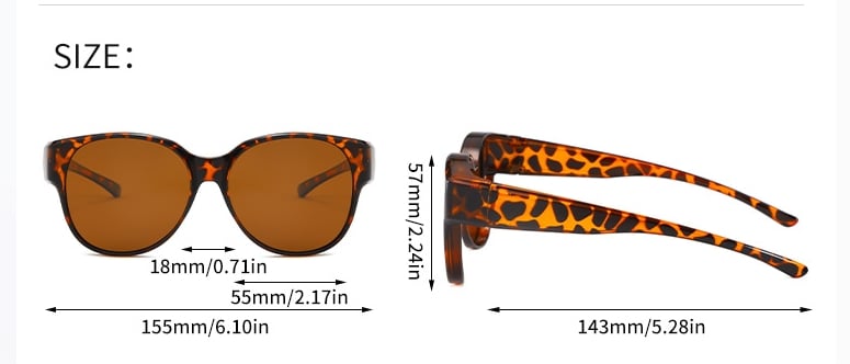 📢😎 2025 New Polarized UV400 Protection Trendy Round Cat-eye Sunglasses 😺🕶️