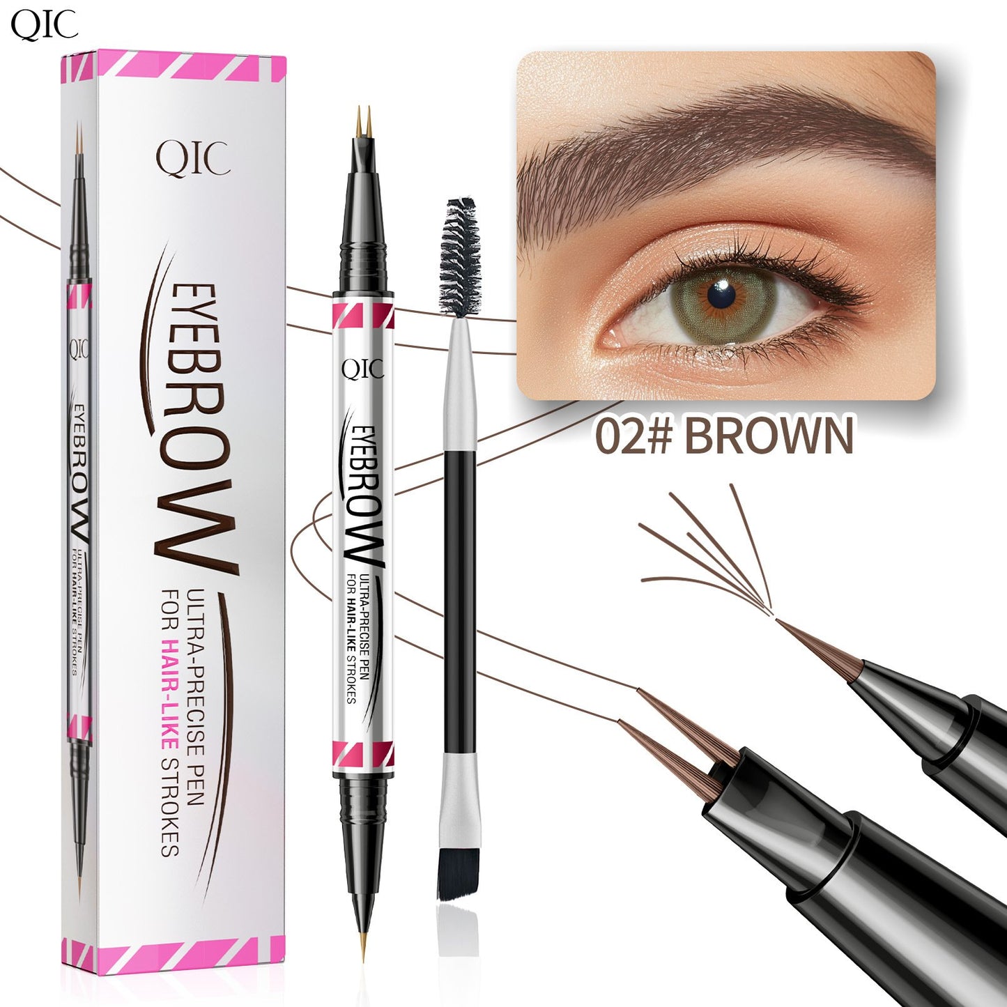 🎉✨3D Waterproof Microblading Eyebrow Pen