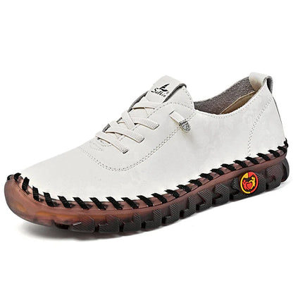 🔥Best Seller-Last Day Sale 60% OFF🔥Women's Hand-Stitched Uniqcomfy Wide Toe Box Leather Shoes