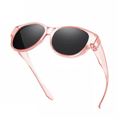 📢😎 2025 New Polarized UV400 Protection Trendy Round Cat-eye Sunglasses 😺🕶️