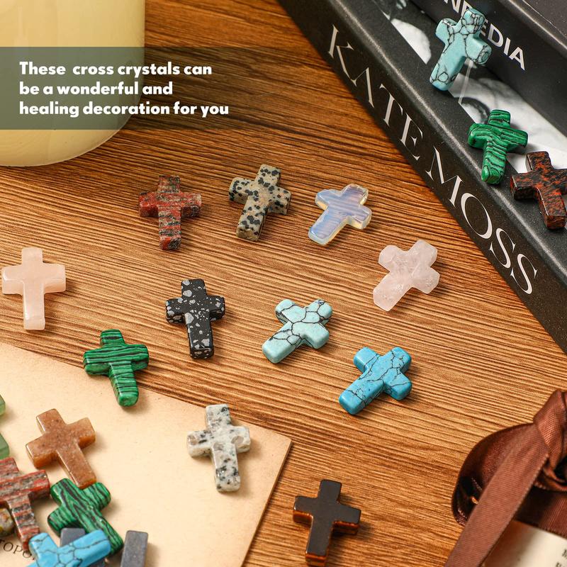 ✝️ Handmade Natural Crystal Crosses